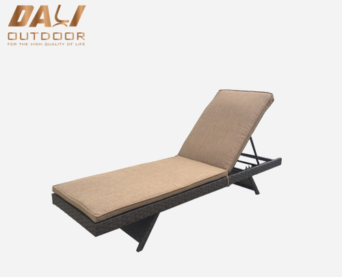 Op maat gemaakte Hotel Outdoor Furniture Singelband Weaving Rotan Lounge