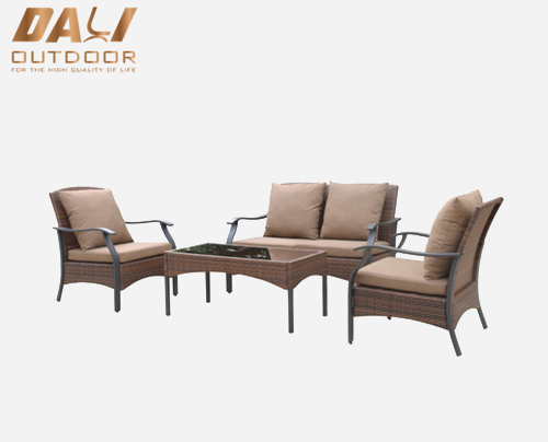 nieuw model bankstel conversatie loveseat bank rotan tuinmeubilair